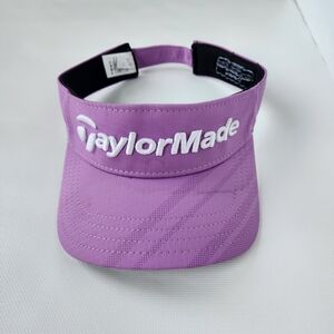 TaylorMade Womens Purple Visor Athletic Golf Tennis
